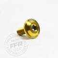 Proti Forged Titanium For Front Wheel Brake Disc Cover (Carbon) for the BMW M1000RR (2024+)